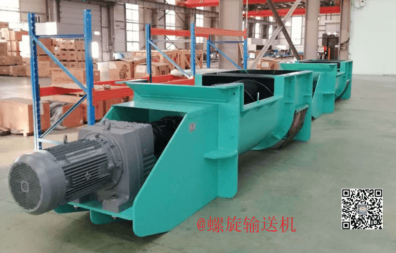 R系列斜齒輪減速機(jī)用于螺旋輸送機(jī)