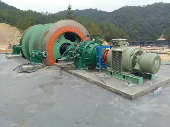 機(jī)械絞車上的P系列工業(yè)行星