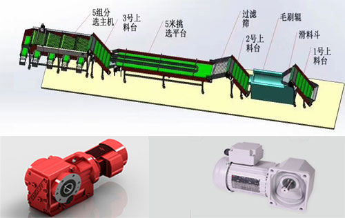 螺旋輸送設(shè)備上專用的直角減速機(jī)、螺旋送料減速機(jī)