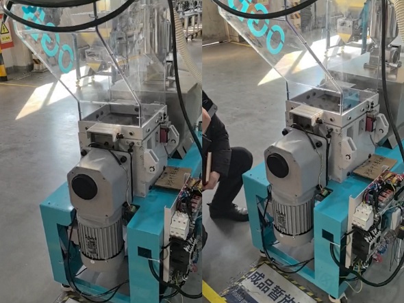 士元SGF小型直角減速電機(jī)應(yīng)用在日資客戶粉碎設(shè)備上.jpg